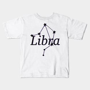 Libra Constellation Kids T-Shirt